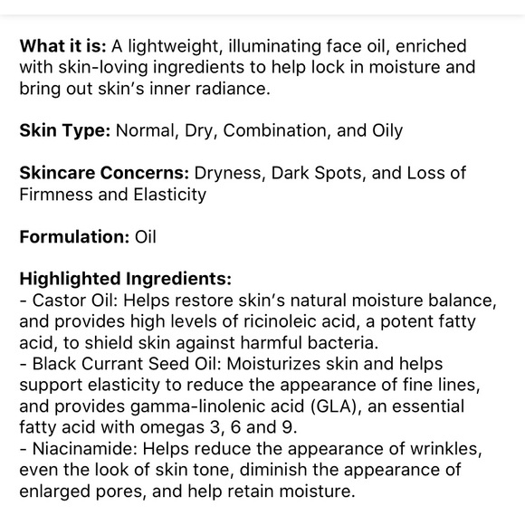 Wander Glow Ahead Illuminating Face Oil - Picture 4 of 4